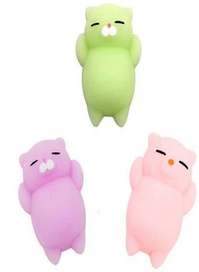 ANAB GI لعبة ANAB GI Kawaii Slow Rising Squishy Squeezen بنمط عشوائي لطيف، لعبة صغيرة لتخفيف التوتر، لعبة أطفال، عبوة هدايا من قطعة واحدة - 6 سم (بلاستيك، متعدد الألوان) - Image 1